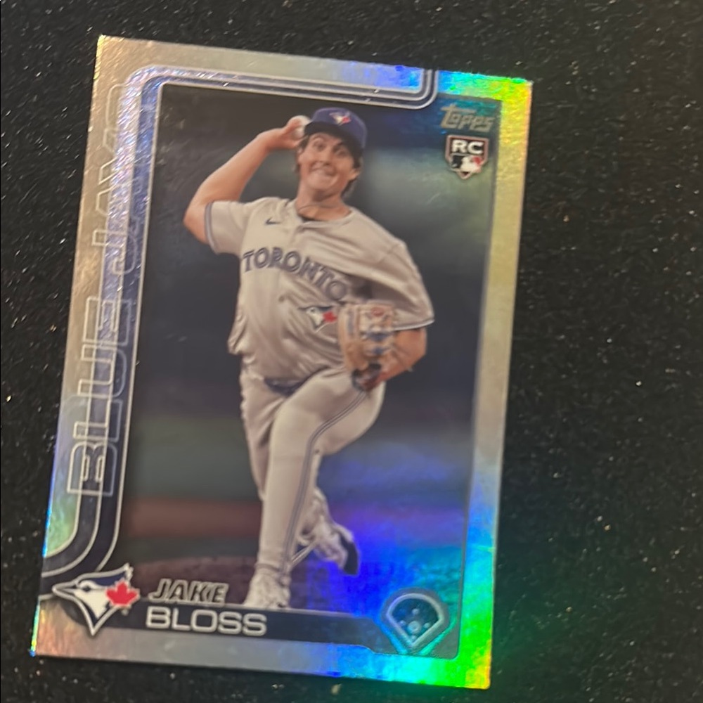 Topps Holographic Blue Jays Card